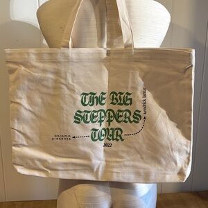 Kendrick Lamar The Big Steppers Tour Canvas Tote NWOT